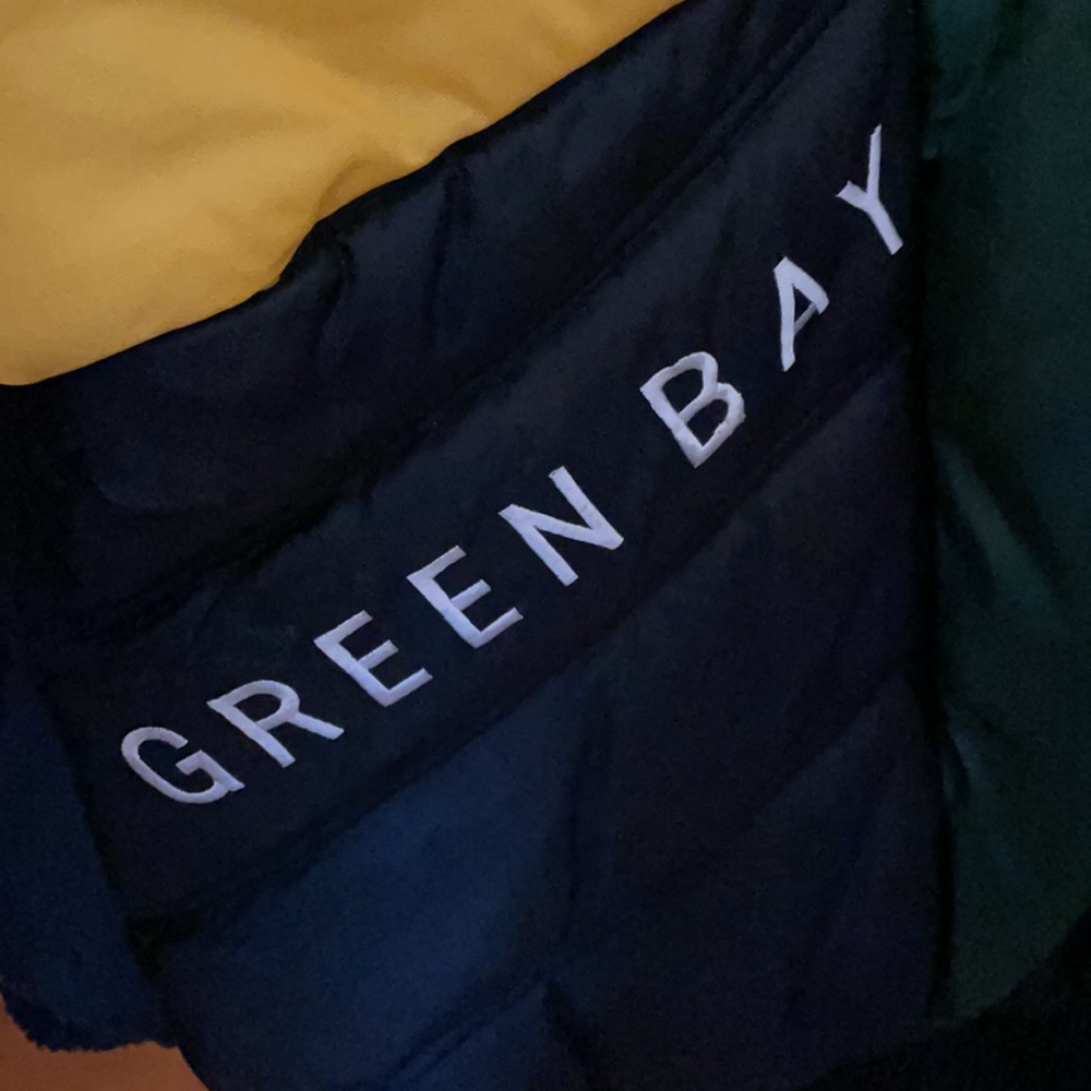 Pro Player Greenbay Packer Pullover Jacket Coat Xl - image 6